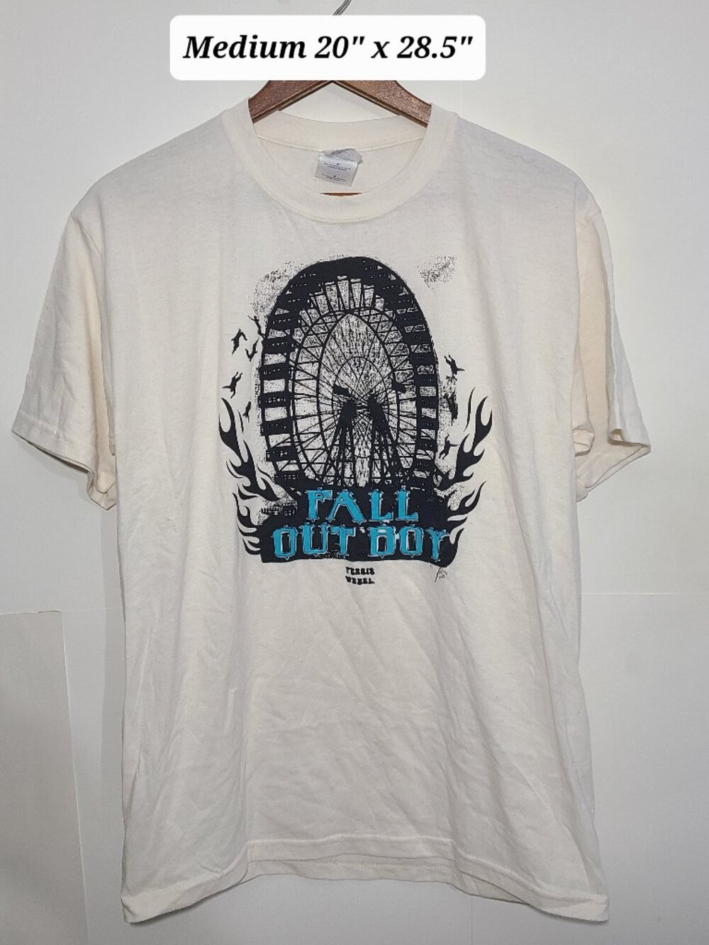 Vintage Y2K Fall Out Boy Ferris Wheel Medium T-Shirt